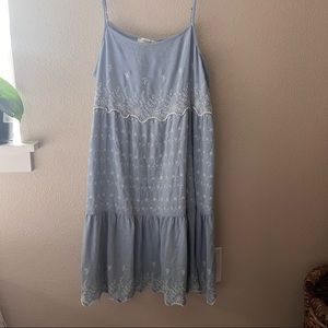 American eagle embroidery dress